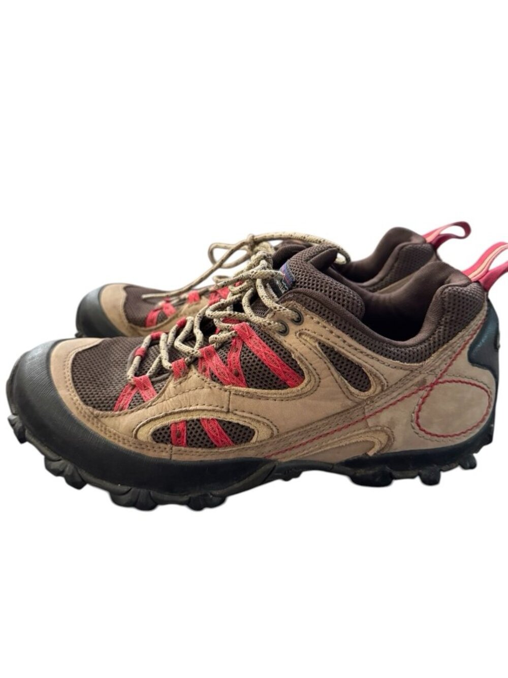 Patagonia Vibram Cardamom Poppy Fields Walking Trail Shoes Brown Red Women 10